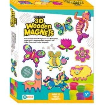 Ekta 3d wooden Magnets