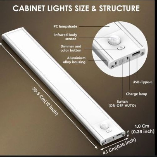 Intelligent Motion Sensor Under Cabinet Light