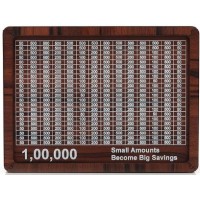 Wooden Money Box With Counting Target
