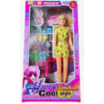 Fashion Girl Doll with footwear set 215