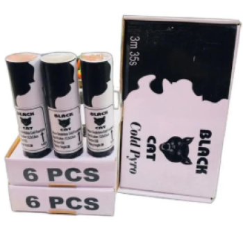 cold fountain pyro shot