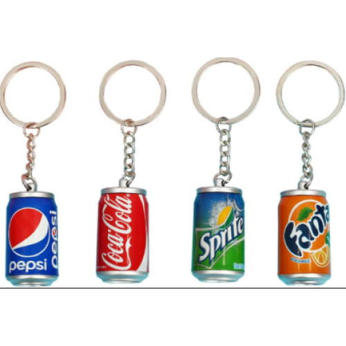 Can shaped keyrings