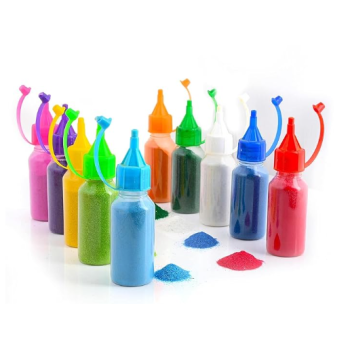 Rangoli colors bottle shaped (without box)