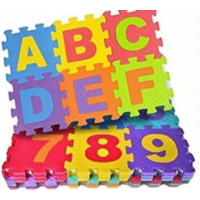 Mat Puzzle (Alphabets and Numbers) Small