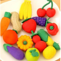 Vegetable set Eraser
