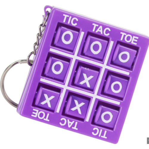 Tic Tac Toe Key ring