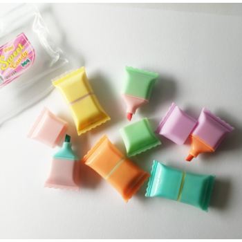 Candy shaped highlighter premium (pack of 6)